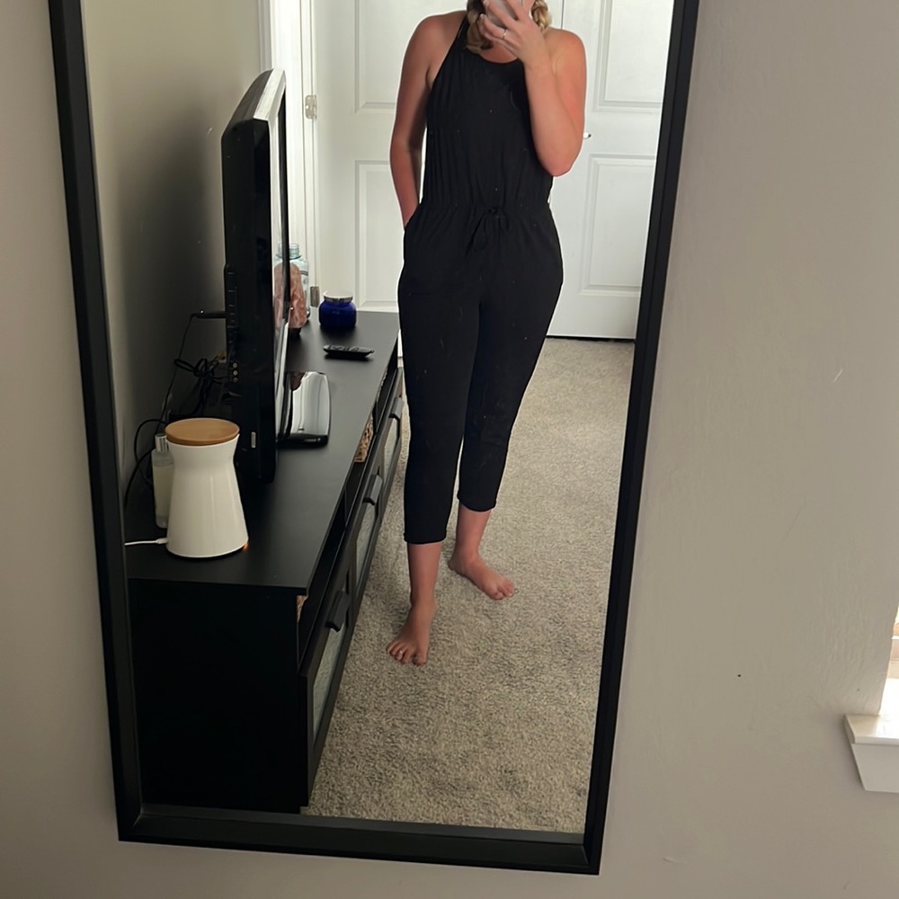 Black jumpsuit